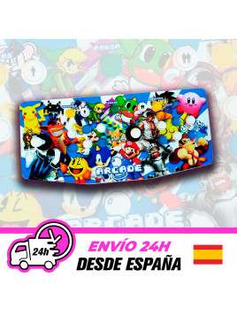 mando arcade HDMI 2 jugadores 64GB arcade raspberry pi pandora bartop